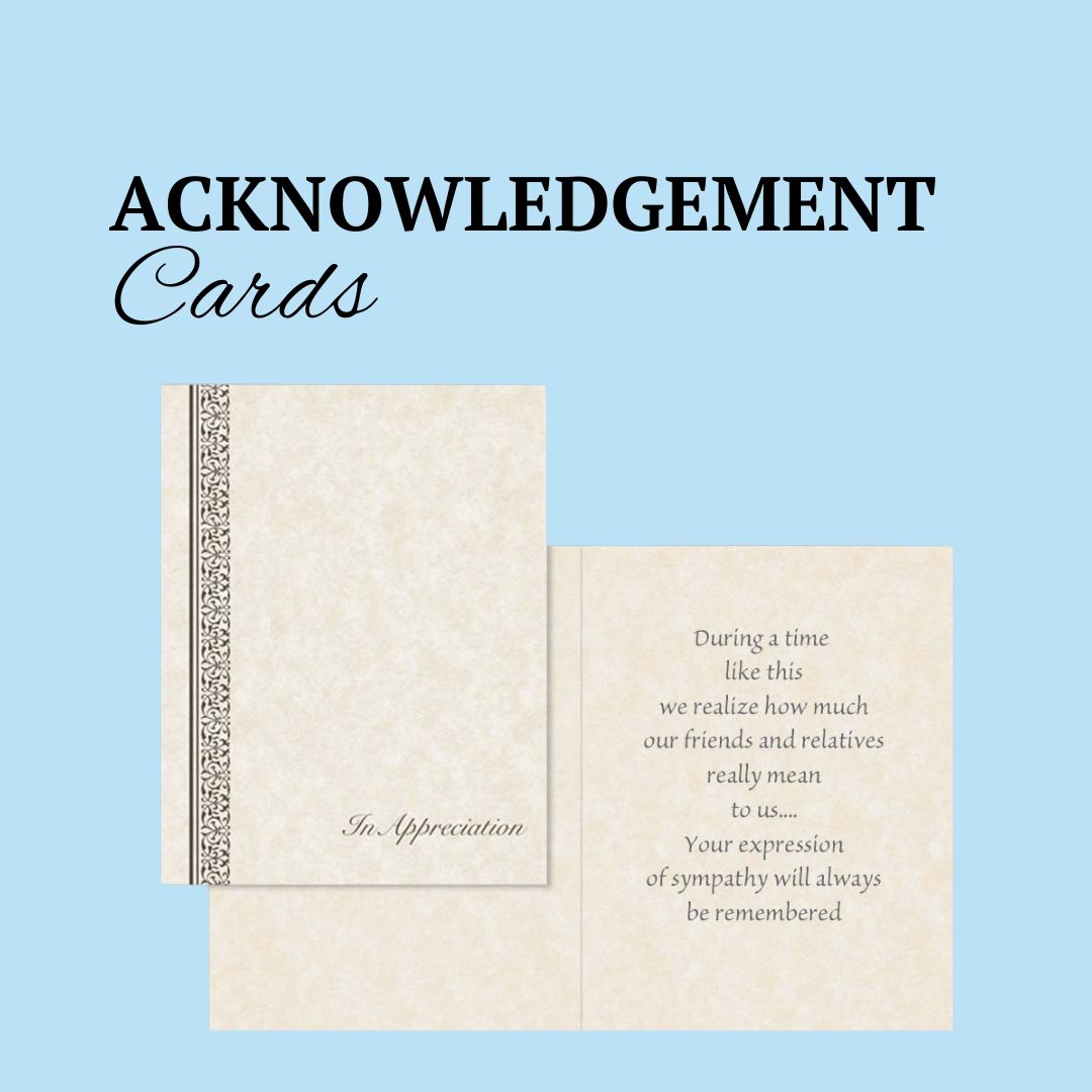 Acknowledgment Card - Passages